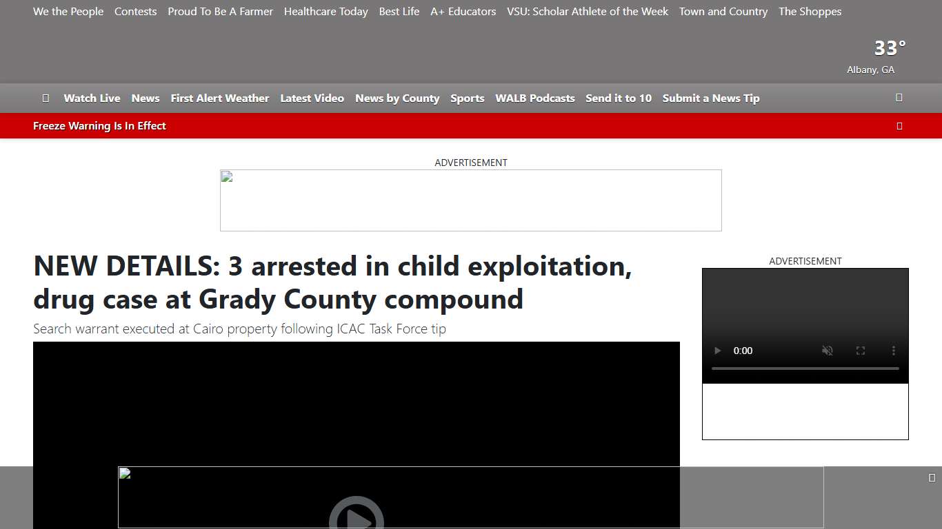 NEW DETAILS: 3 arrested in child exploitation, drug case at Grady County compound